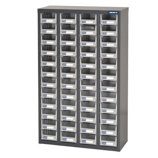 TRADEMASTER - PARTS CABINET METAL A7 48 DRAWERS 586W X 222D X 937H
